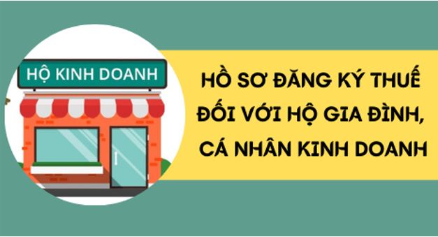 Hồ sơ nộp đăng ký thuế lần đầu cho hộ kinh doanh