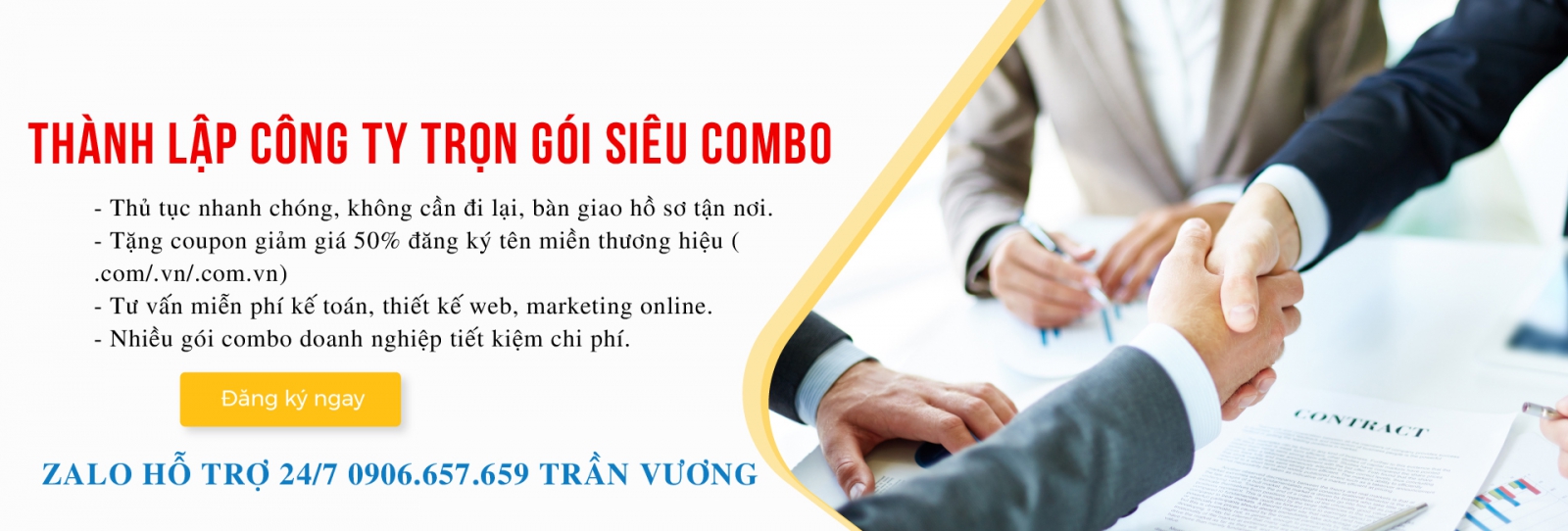 thanh lap cong ty tron goi