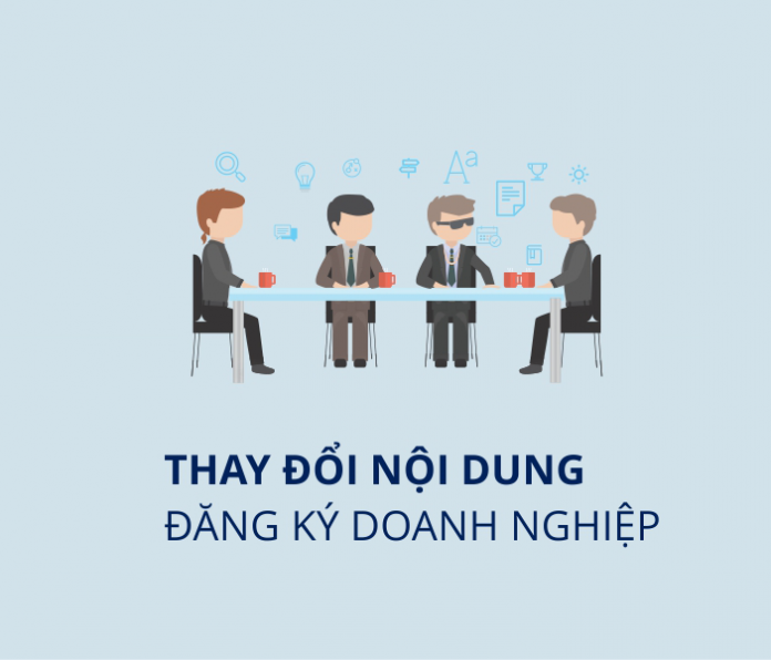 Các bước thay đổi nội dung đăng ký kinh doanh