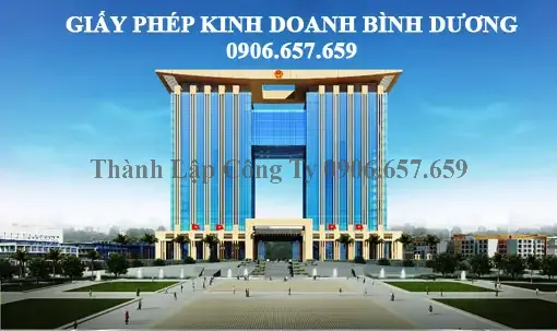 Hướng dẫn thay đổi giấy phép kinh doanh Thành Phố Thủ Dầu Một, Bình Dương